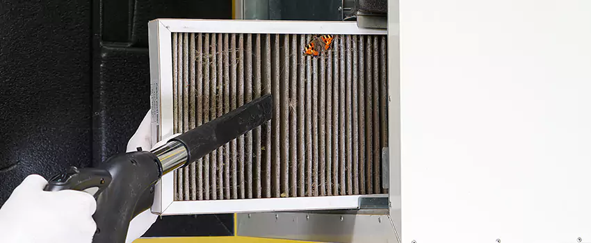 Clogged Air Duct Cleaning Process in Ashburn, VA