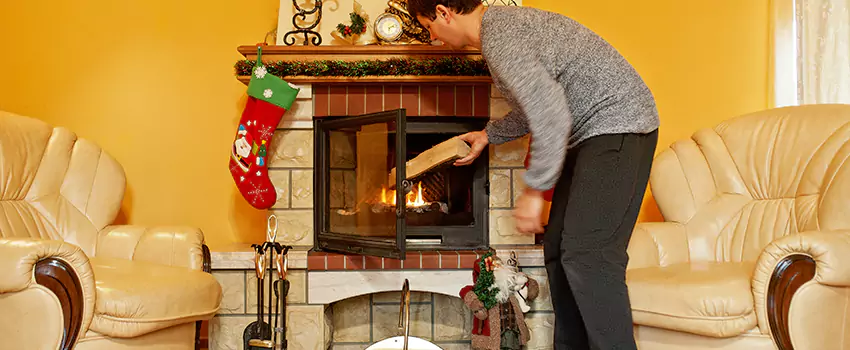 Gas to Wood-Burning Fireplace Conversion Services in Ashburn, Virginia