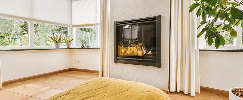 Residential Fireplace Ceramic Glass Installation in Ashburn, VA