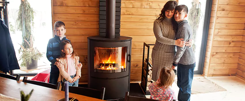 Morso Cast Iron Fireplace Insert Installation in Ashburn, Virginia