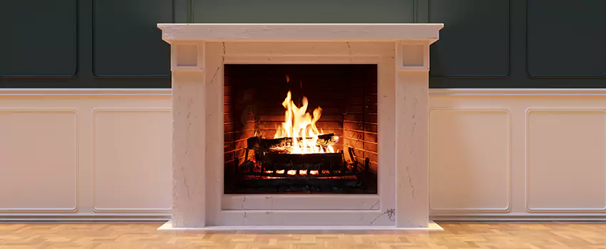 Open Flame Wood-Burning Fireplace Installation Services in Ashburn, Virginia
