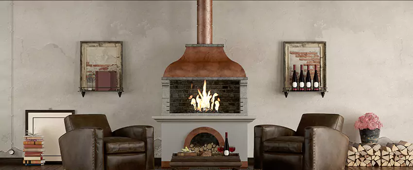 Thelin Hearth Products Providence Pellet Insert Fireplace Installation in Ashburn, VA