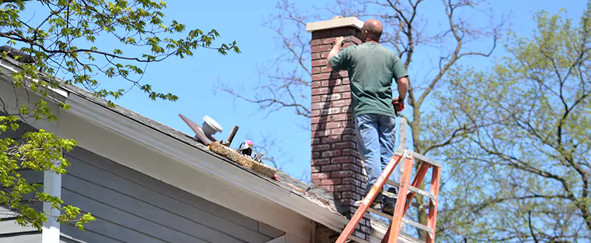 Vinyl and PVC Chimney Flashing Installation in Ashburn, VA